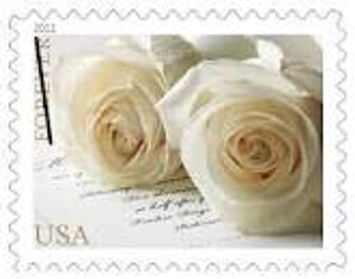 2011 Wedding Roses Forever Postage Stamps - 5 Sheets of 20 ( 100 Total Stamps )