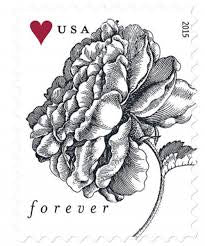 2015 Vintage Rose Forever Postage Stamps - ( Weddings Invitations ) 5 Sheets of 20 ( 100 Total Stamps )